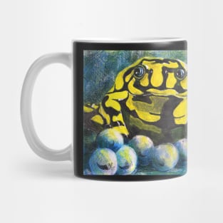 Australian Corroboree Frog Guarding Eggs Mug